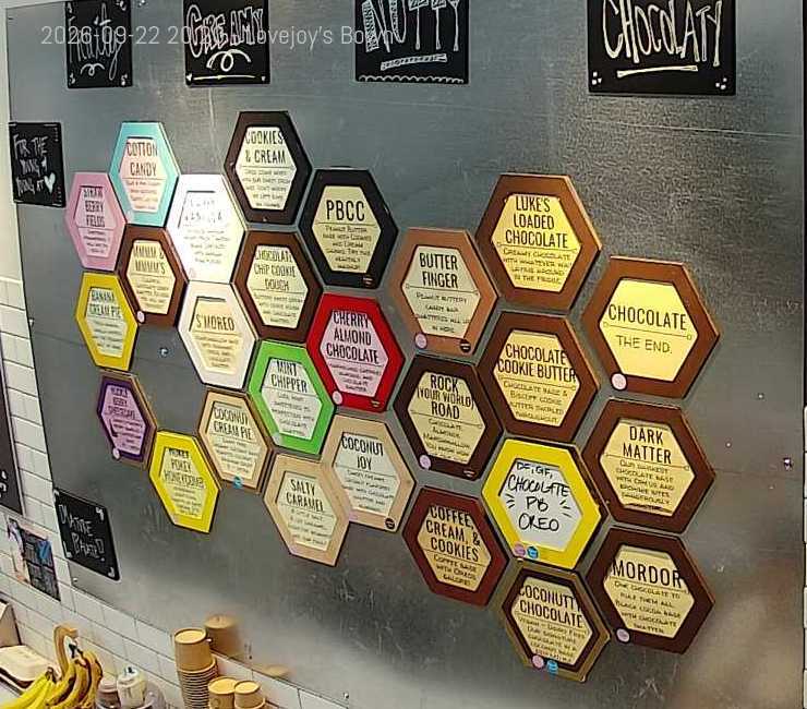 Bown Flavor Board Live Feed