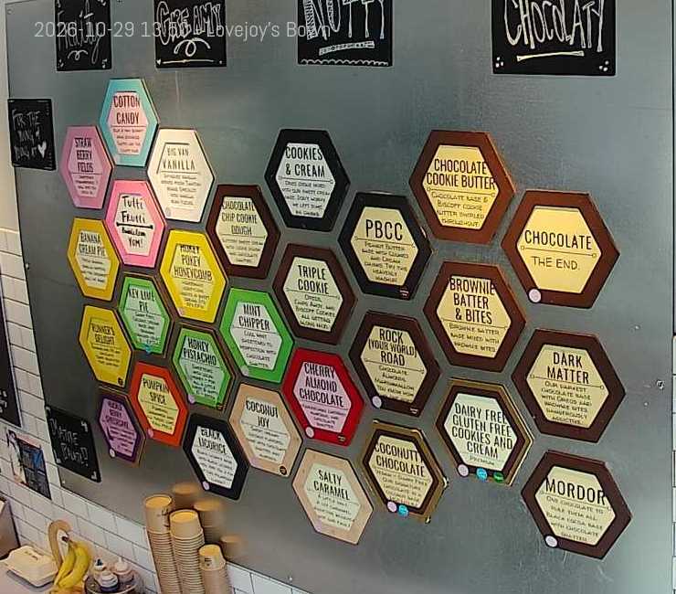 Live photo of the Bown Crossing flavor case